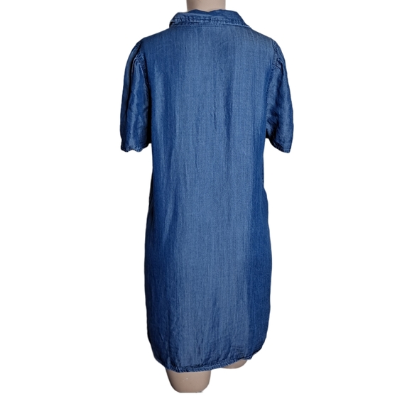 Paper crane CHAMBRAY SHORTSLEEVE DRESS size S - Picture 3 of 5
